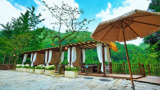 【什邡·584号院】13房温泉私汤院子，冰川湖旁，团建优选，临溪耍水，耍蓥华山、峡谷漂流、K歌，机麻，ycmy 商品图7