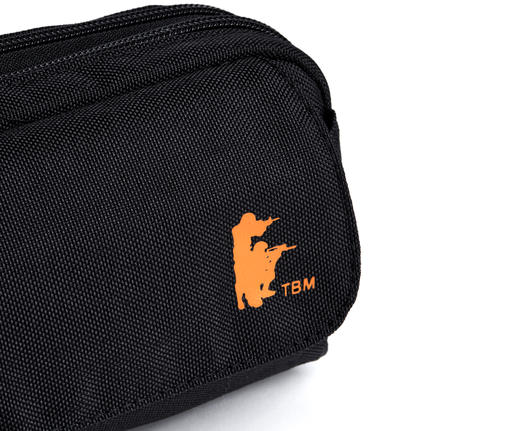 TBM-多功能腰包-三层隔袋 -随身携带-方便收纳-黑色 商品图2