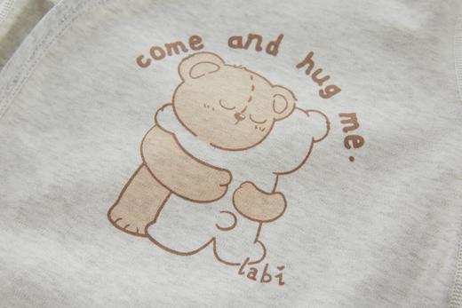 （特惠）金发拉比内衣i5-0抱抱熊内衣绑带连体衣杏色/花灰LYEA10233578/LYEA10233590 商品图7