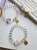 天然粉晶\紫晶原石能量手链+数字能量牌 商品缩略图7