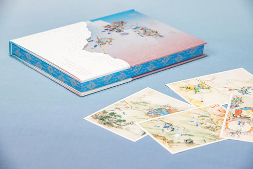 《梦幻西游：清彩绘全本西游记》李飞天解读本（祥云刷边版可选） 商品图6