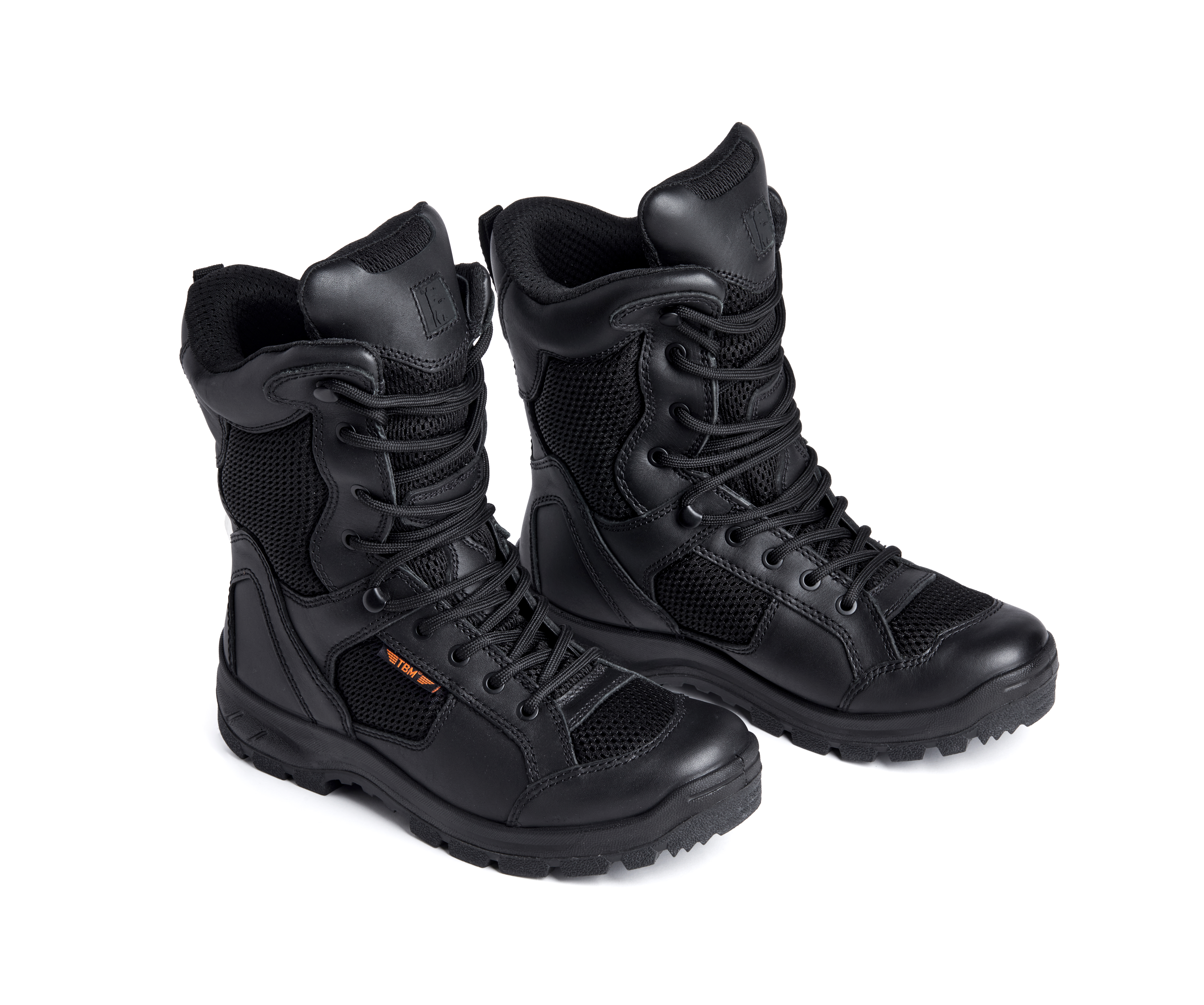 TBM-二代骑士战靴-牛皮-黑色-8寸