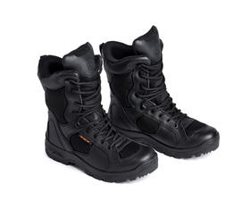 TBM-二代骑士战靴-牛皮-黑色-8寸