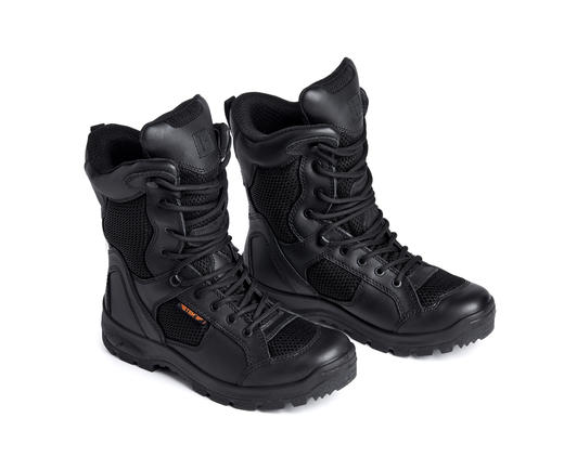 TBM-二代骑士战靴-牛皮-黑色-8寸 商品图0