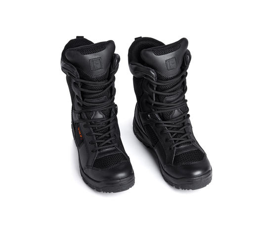 TBM-二代骑士战靴-牛皮-黑色-8寸 商品图1