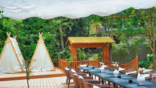 【什邡·584号院】13房温泉私汤院子，冰川湖旁，团建优选，临溪耍水，耍蓥华山、峡谷漂流、K歌，机麻，ycmy 商品图2