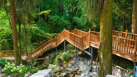 【什邡·584号院】13房温泉私汤院子，冰川湖旁，团建优选，临溪耍水，耍蓥华山、峡谷漂流、K歌，机麻，ycmy 商品图10