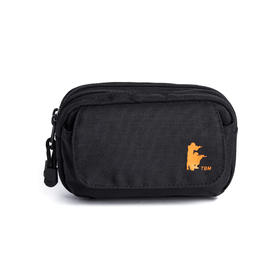 TBM-多功能腰包-三层隔袋 -随身携带-方便收纳-黑色