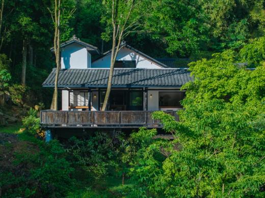 【峨眉山·583号院】4房/5房/9房山中观景泳池/温泉私汤院子，避暑耍水、轻奢度假休闲al 商品图0
