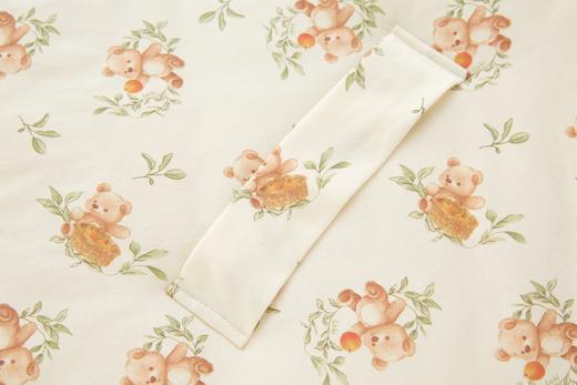 （特惠）金发拉比寝具i5-0橘子小熊抱被90*90浅杏LYEE10641472000 商品图12