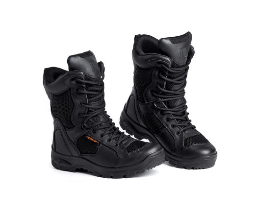 TBM-二代骑士战靴-牛皮-黑色-8寸 商品图2