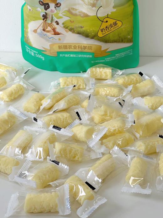 【切糕王子新疆奶疙瘩500g 】可以嚼着吃的新疆天山好牛奶🔥 只有0次和无数次的新疆奶疙瘩来了！这一口糯叽叽的奶香，简直是馋嘴党&健康党的双厨狂喜！ 商品图6