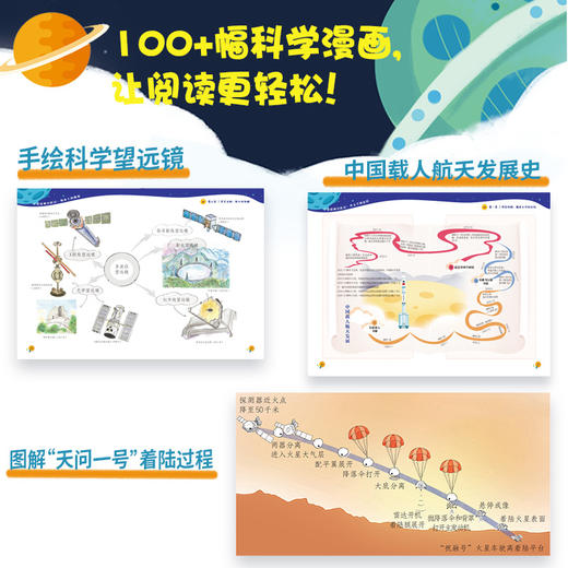 宇宙探秘历险记：外太空的征程 在游戏中探索宇宙奥秘 在漫画中见证航天发展 商品图3