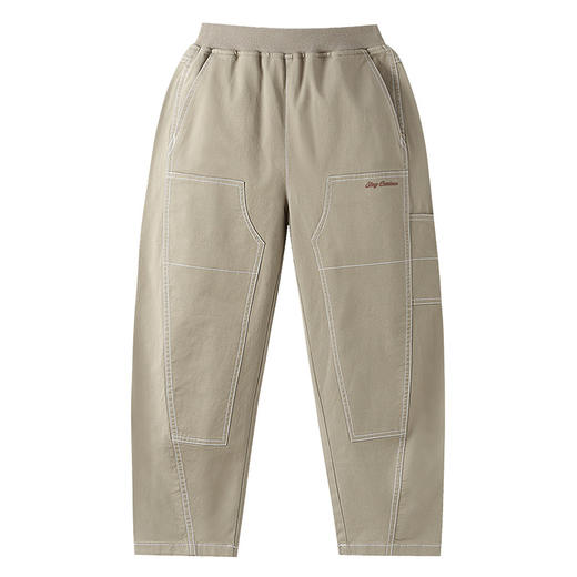 【实体店同款】男童全腰梭织单裤秋季新款安奈儿童装AB536114 商品图5