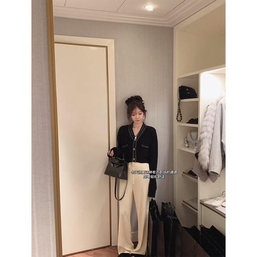 金蘑菇菇  针织裤 / 秋冬矜贵松弛通勤 商品图0