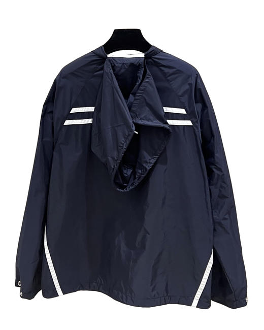 中性款尼龙印花连帽夹克020 商品图1