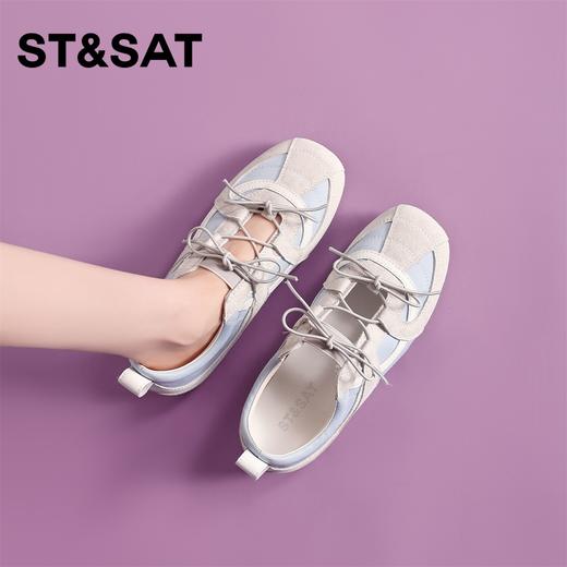 星期六舒适镂空芭蕾风德训鞋SSD1112T98 商品图4