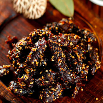 老四川 山椒牛肉60g 休闲零食 四川特产金角中华老字号 /休闲食品 /肉类零食 /牛肉类 商品图6