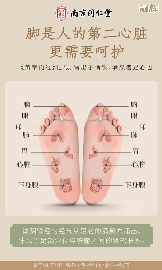 【YW】无忧购25元28贴，45元56贴同仁堂老北京足贴（截单后3-5天发货) 商品图5