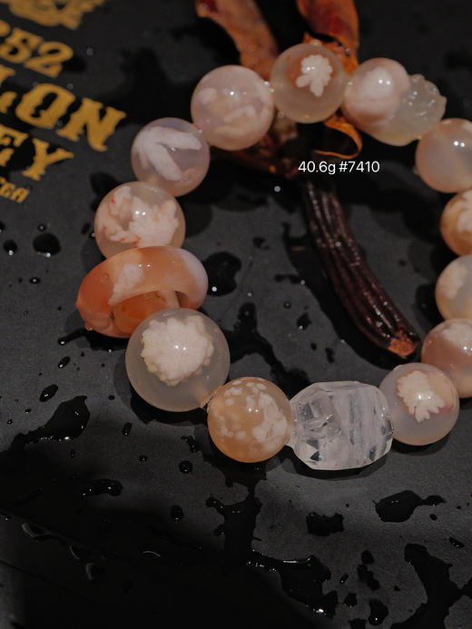 马达加斯加·宝藏治愈系樱花玛瑙手串合集(现货) 商品图4