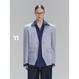 启世录TIWILLTANG“穹域缎宇”无领短款西装