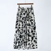「自」全新升级【铂金会员201/天猫269/差价68】(53850)洛诗琳气质印花半身裙2025夏季新款60S长绒棉剪影印花半裙女 商品缩略图4