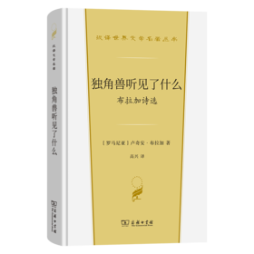 独角兽听见了什么：布拉加诗选(汉译世界文学名著6)