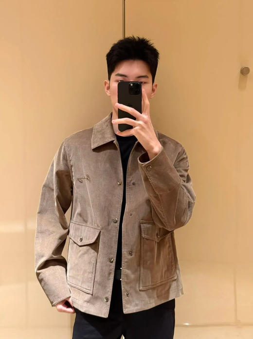 中性款灯芯绒外套007 商品图3