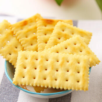 Aji 奶盐味苏打饼干3斤装/箱 薄脆梳打早餐零食礼盒 团购送礼 /休闲食品 /饼干 /苏打饼干 商品图3