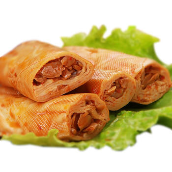 张飞夹心豆卷五香味158g四川特产豆腐干休闲办公室零食豆干解馋小吃 /休闲食品 /豆干/素食零食 /豆制品 商品图2