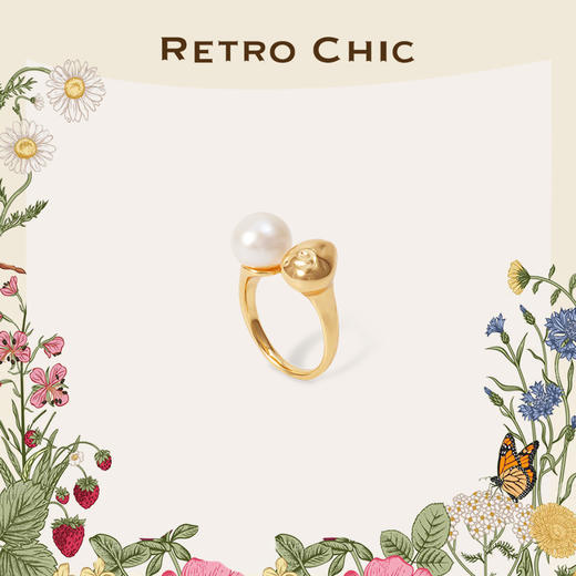 【歌手刘忻同款】Garden of Eden 伊甸园系列 | 伊甸园果实珍珠戒指 商品图0