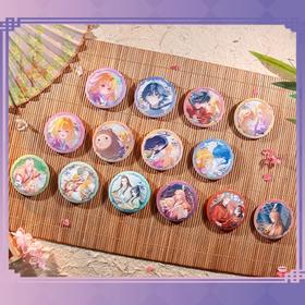 狐妖小红娘 相思忆缘系列 徽章 吧唧 全14种 13包/盒 国谷