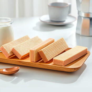 嘉顿（Garden） 威化饼干柠檬味200g零食办公室休闲食品下午茶点员工团购福利 /休闲食品 /饼干 /威化饼干 商品图4