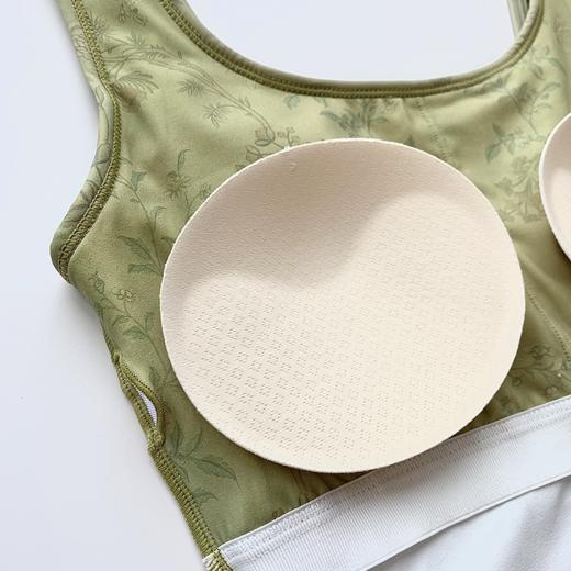 【现货秒发】壁虎瑜伽【翠蝶-上衣】限量款印花瑜伽上衣（可拆卸胸垫） 商品图6