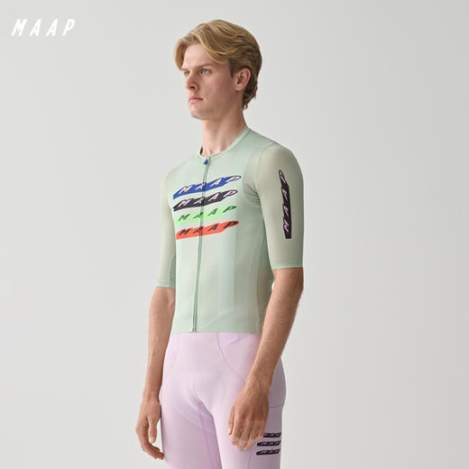 MAAP 男士 Evade X Pro Air Jersey 3.0 鼠尾草绿 短袖骑行服 商品图0