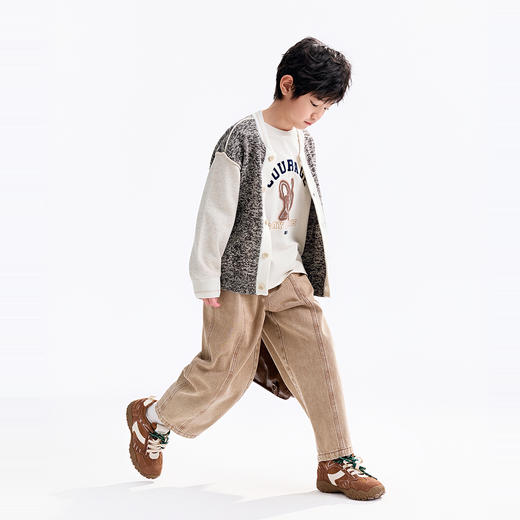 【实体店同款】男童针织开衫秋季新款安奈儿童装AB534104 商品图5