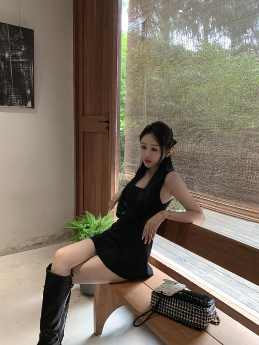 Read Nameless/黑色冰丝纱背心裙 2025/8/7 商品图12