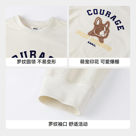 【实体店同款】男童圆领长袖针织衫秋季新款安奈儿童装AB531130 商品图4