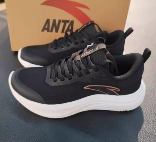 安踏综训鞋女2025新款舒适百搭透气轻便低帮软底跑步鞋122537761R 商品图0