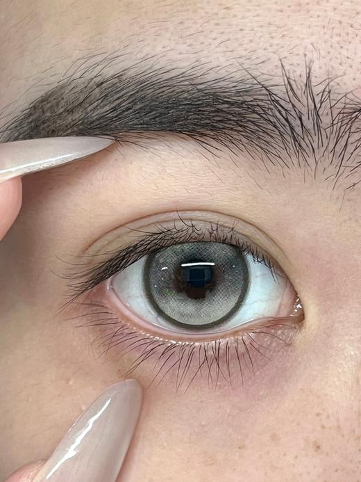 allecon半年抛 小熊软糖棕/小熊软糖灰 14.5mm 美瞳两片装 商品图6