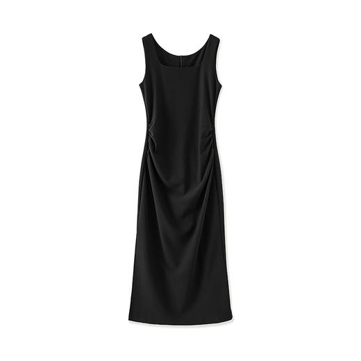 「高货wl」全新升级【铂金会员284/天猫379/差价95】(20219)洛诗琳法式方领吊带连衣裙2025夏季高级感气质收腰长裙女 商品图4