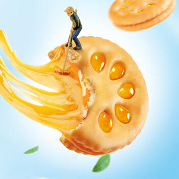 嘉士利果乐果香 零食饼干果酱夹心饼干早餐饼 凤梨味680g/整箱 零食礼盒 /休闲食品 /饼干 /夹心饼干 商品图4