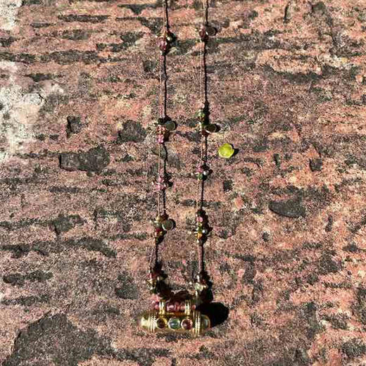 订购12周到｜ROOM SERVICE-SECRET BEADS-串珠 碧玺 吊坠 项链（可开合）［法国设计师］ 商品图2