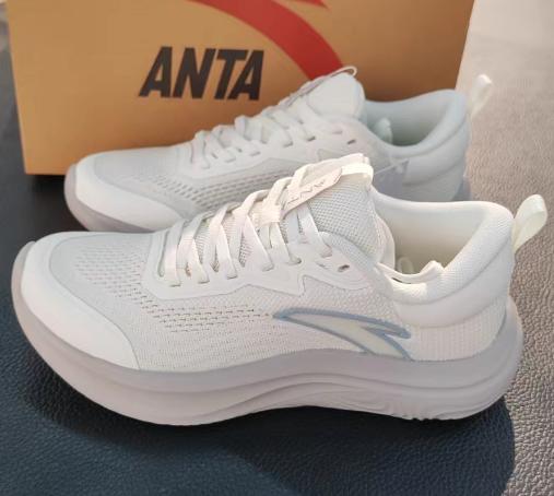 安踏综训鞋女2025新款舒适百搭透气轻便低帮软底跑步鞋122537761R 商品图1