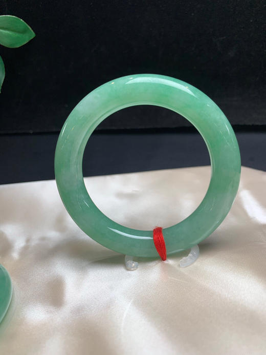 620676，53.8满果绿圆条，满圈带绿底，底妆干净均匀 商品图1