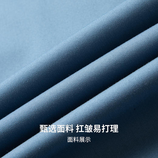 【加绒厚款】圣得西长袖衬衫2025秋男款开衫扛皱易打理百搭上衣 商品图9