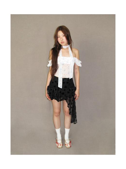 Kaiy Xiao 早秋系列 满月小兔子泡泡袖上衣 商品图1