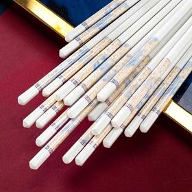 🔥不发霉且耐高温❗【景德镇陶瓷筷子】⁡筷子中的天花板❗赶紧扔掉木筷子，‎换上这双高颜值骨瓷防滑筷吧~