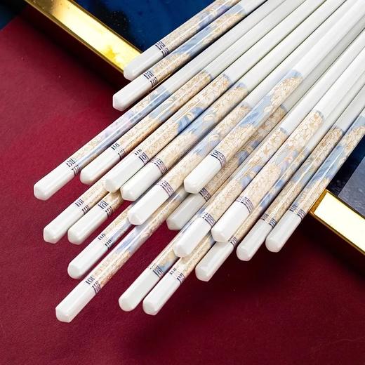 🔥不发霉且耐高温❗【景德镇陶瓷筷子】⁡筷子中的天花板❗赶紧扔掉木筷子，‎换上这双高颜值骨瓷防滑筷吧~ 商品图0