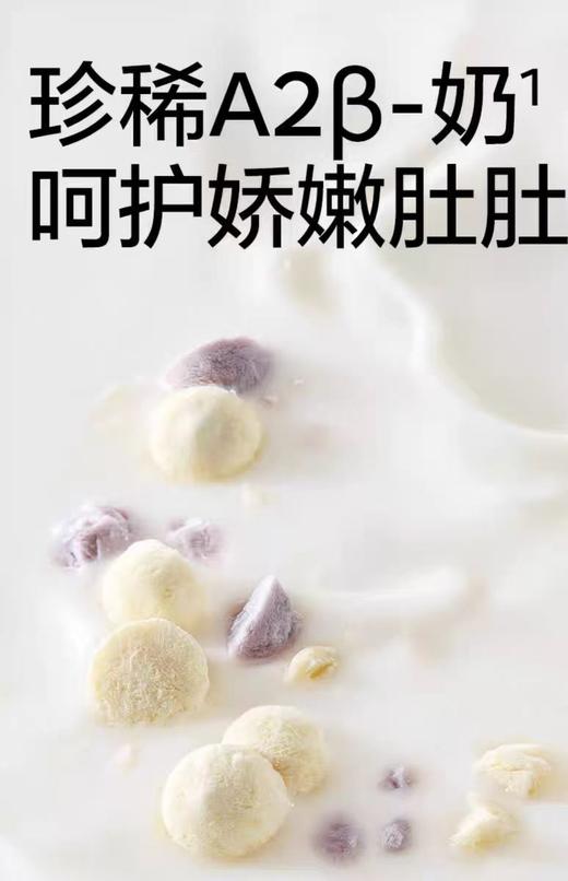 光合星球婴幼儿DHA小雪豆（蓝莓味）/（牛奶味）18克/盒/BBC-808674/808667 商品图1